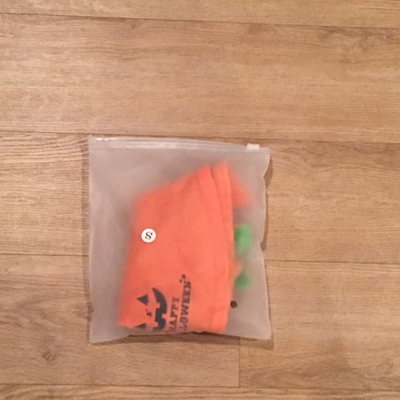 Cat Halloween Pumpkin Costume Reversible Cape - Picture 4 of 4